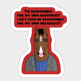 bojack horseman Sticker